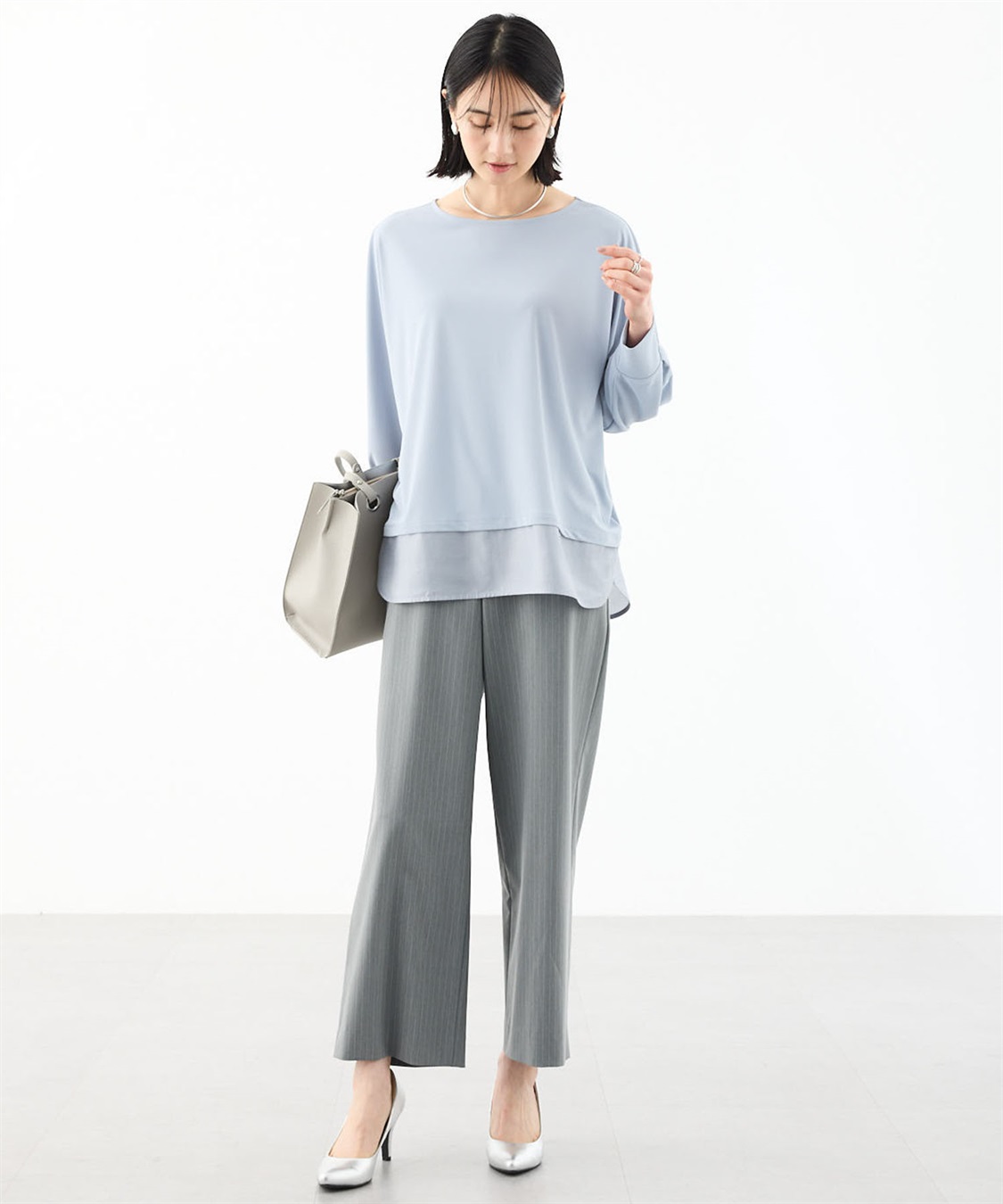 MAHF プルオーバー シアーダンボールプルオーバー｜WOMEN｜250HAM80-261H｜AZUL BY