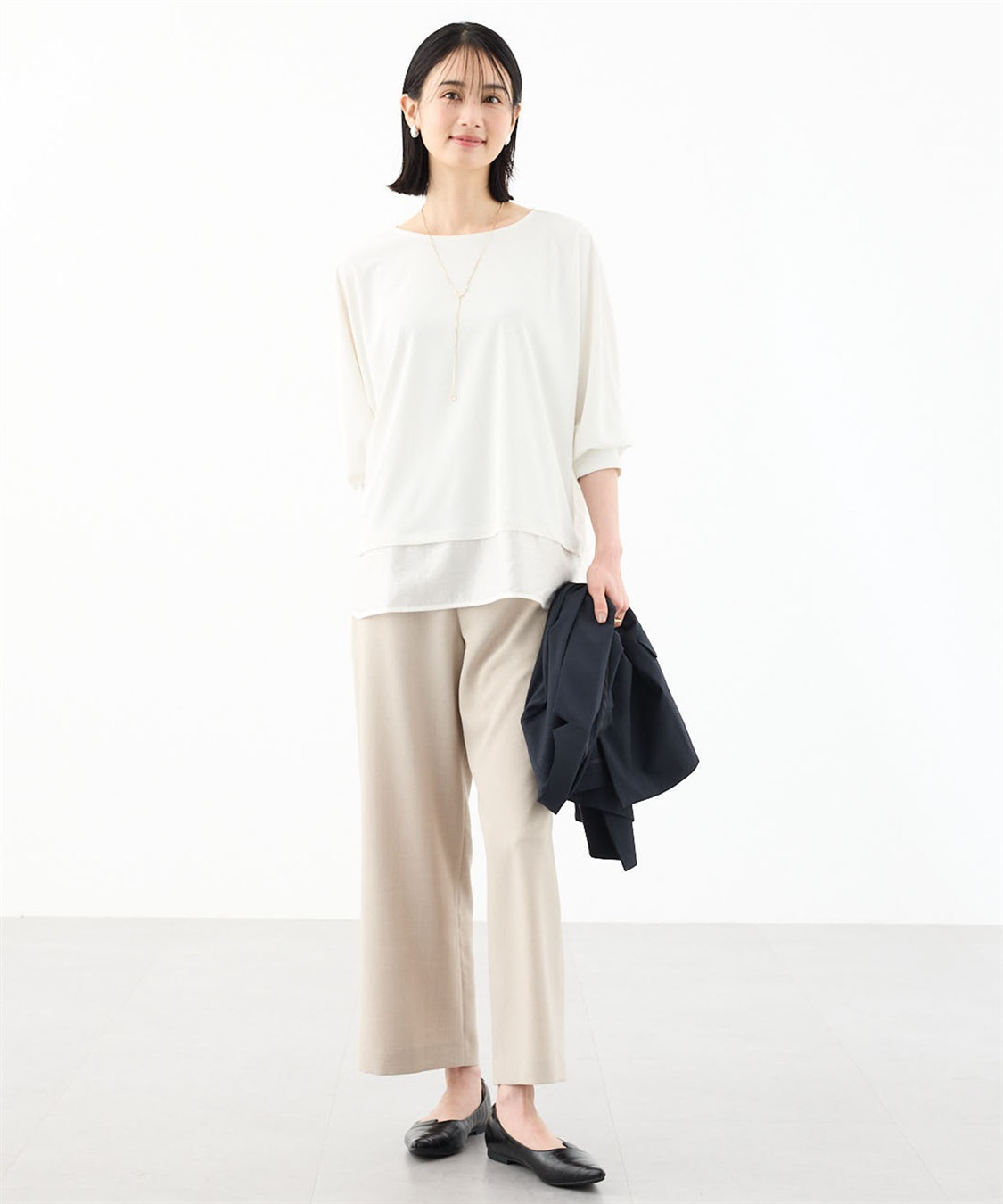 A/C DESIGN BY ALPHA CUBIC ドルマンスリーブプルオーバー_sub_8