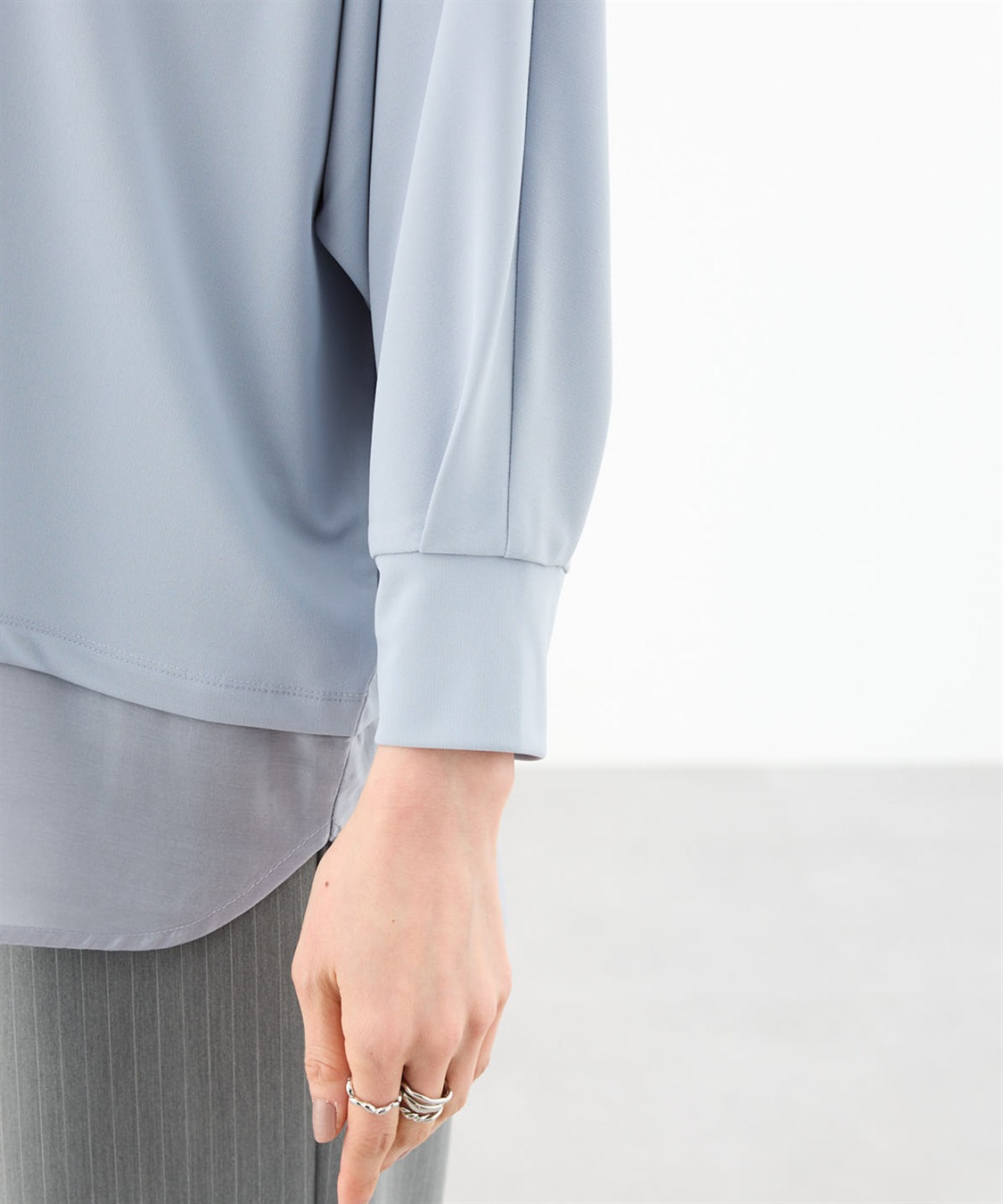 A/C DESIGN BY ALPHA CUBIC ドルマンスリーブプルオーバー_sub_14