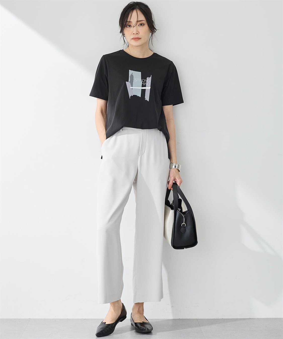 A/C DESIGN BY ALPHA CUBIC グラフィックＴシャツ【接触冷感・UVカット】_sub_4