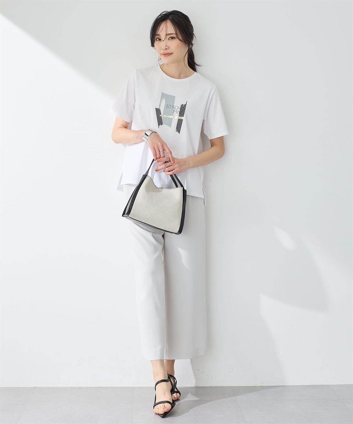 A/C DESIGN BY ALPHA CUBIC グラフィックＴシャツ【接触冷感・UVカット】_sub_7