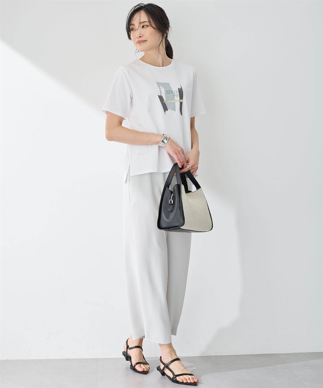 A/C DESIGN BY ALPHA CUBIC グラフィックＴシャツ【接触冷感・UVカット】_sub_8