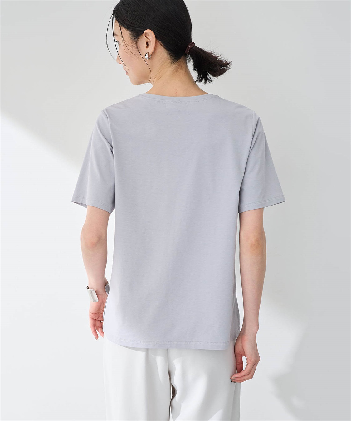 A/C DESIGN BY ALPHA CUBIC グラフィックＴシャツ【接触冷感・UVカット】_sub_11