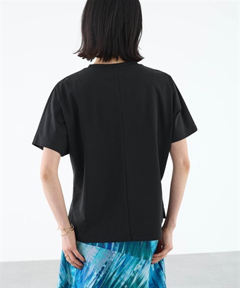 A/C DESIGN BY ALPHA CUBIC ラインストーンロゴＴシャツ【接触冷感・UVカット】_subthumb_8