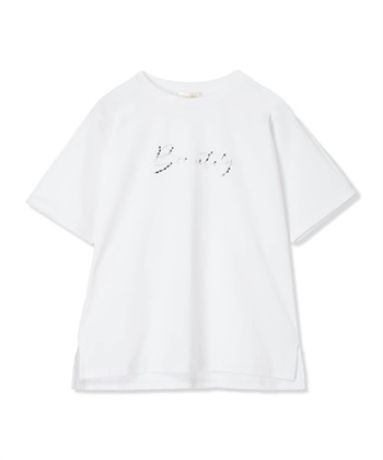 A/C DESIGN BY ALPHA CUBIC ラインストーンロゴＴシャツ【接触冷感・UVカット】_subthumb_13