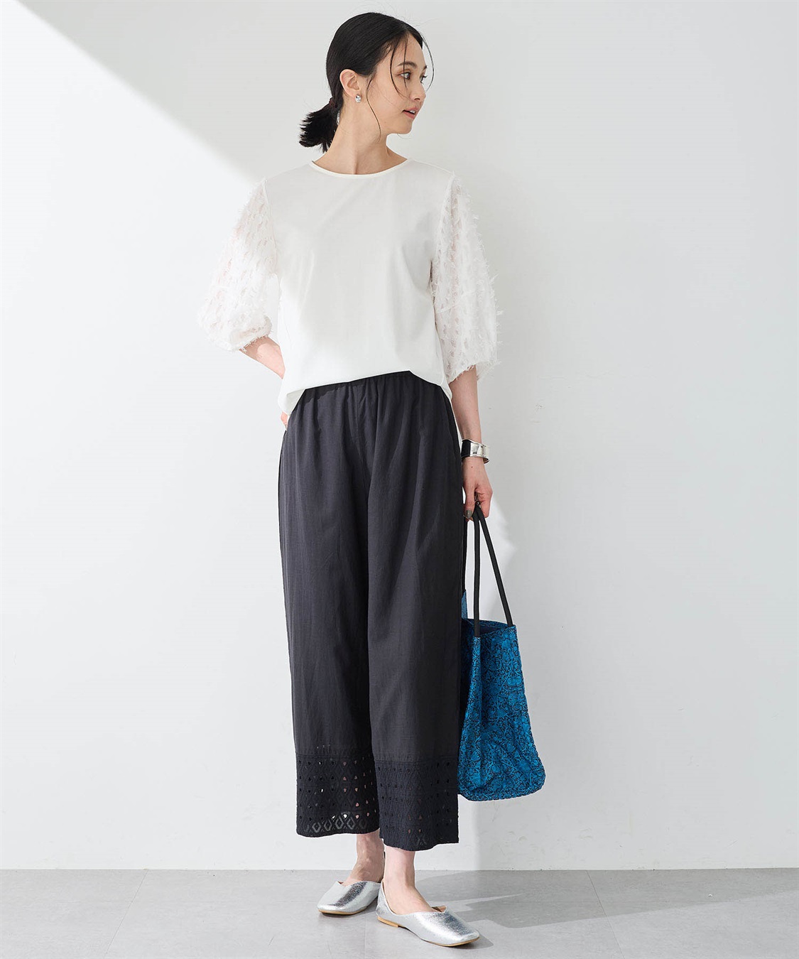 A/C DESIGN BY ALPHA CUBIC カットジャガード切替えプルオーバー【接触冷感・UVカット】_sub_6