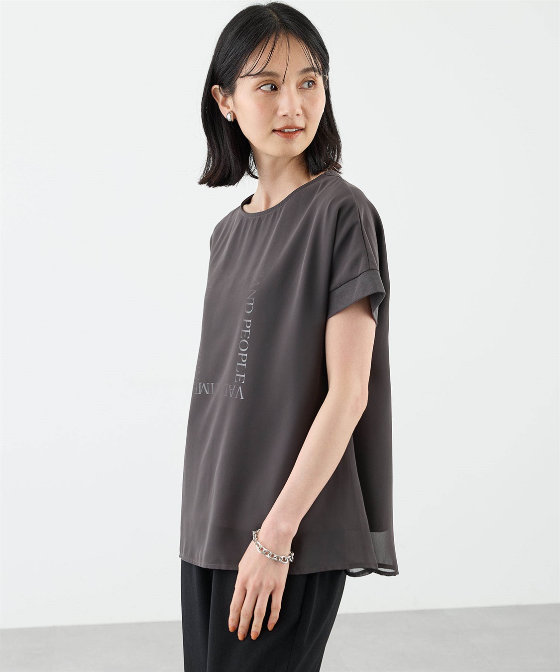 A/C DESIGN BY ALPHA CUBIC シアーレイヤードロゴTシャツ_sub_11