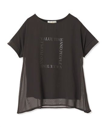 A/C DESIGN BY ALPHA CUBIC シアーレイヤードロゴTシャツ_subthumb_18