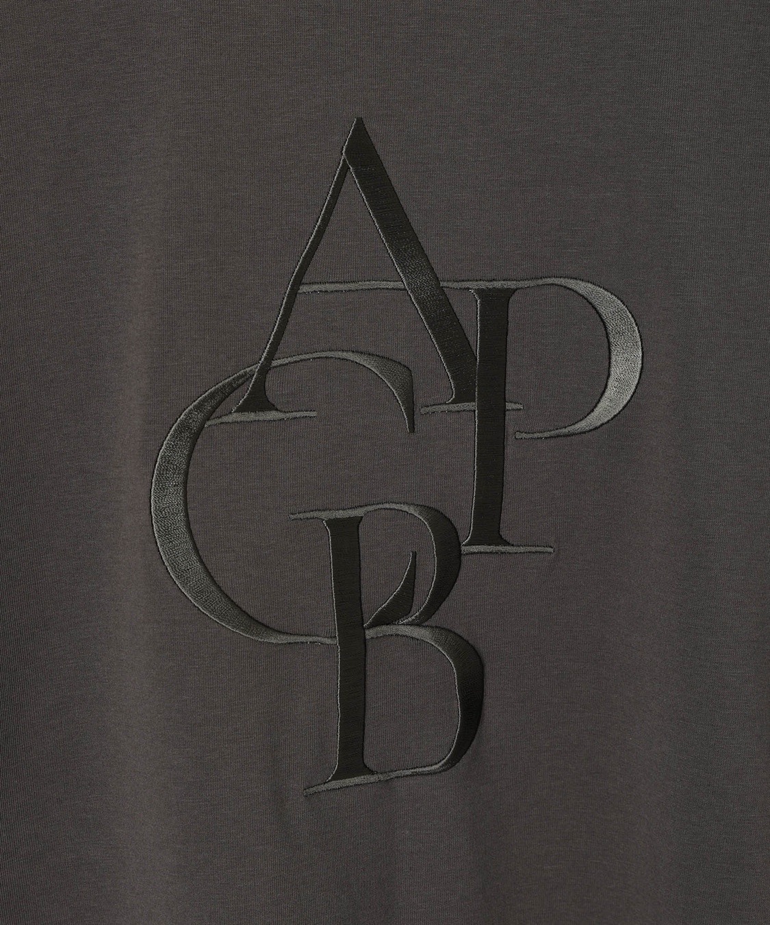 A/C DESIGN BY ALPHA CUBIC シアー切替えロゴTシャツ_sub_25