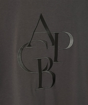 A/C DESIGN BY ALPHA CUBIC 異素材切替えロゴTシャツ_subthumb_25