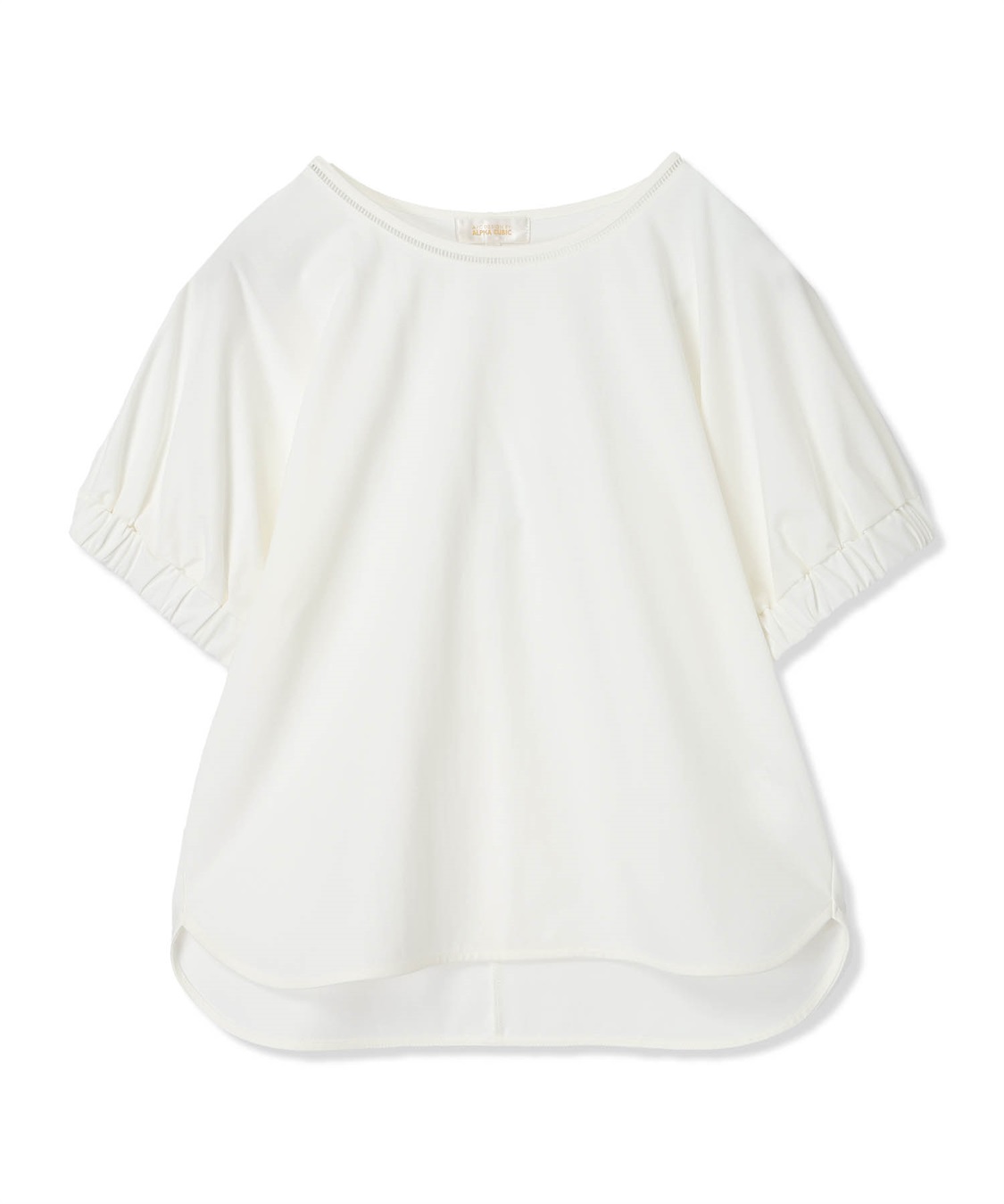 A/C DESIGN BY ALPHA CUBIC 袖シャーリングドルマンプルオーバー【接触冷感・UVカット】_sub_15