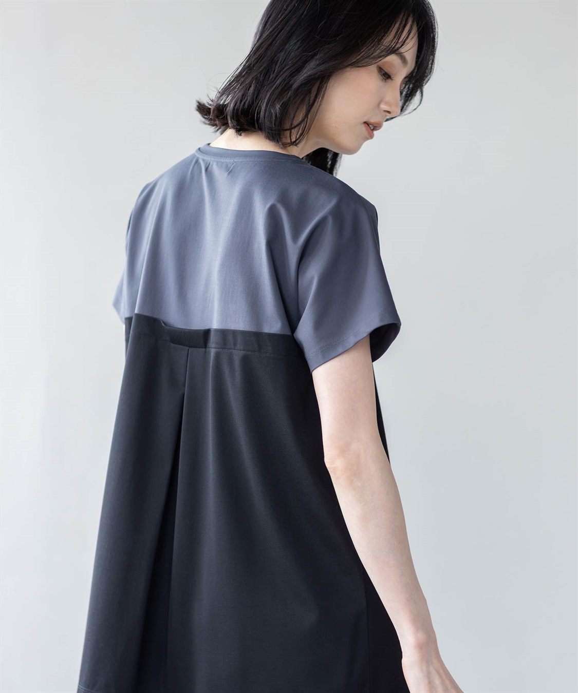 A/C DESIGN BY ALPHA CUBIC ビスチェドッキング風チュニック_sub_1