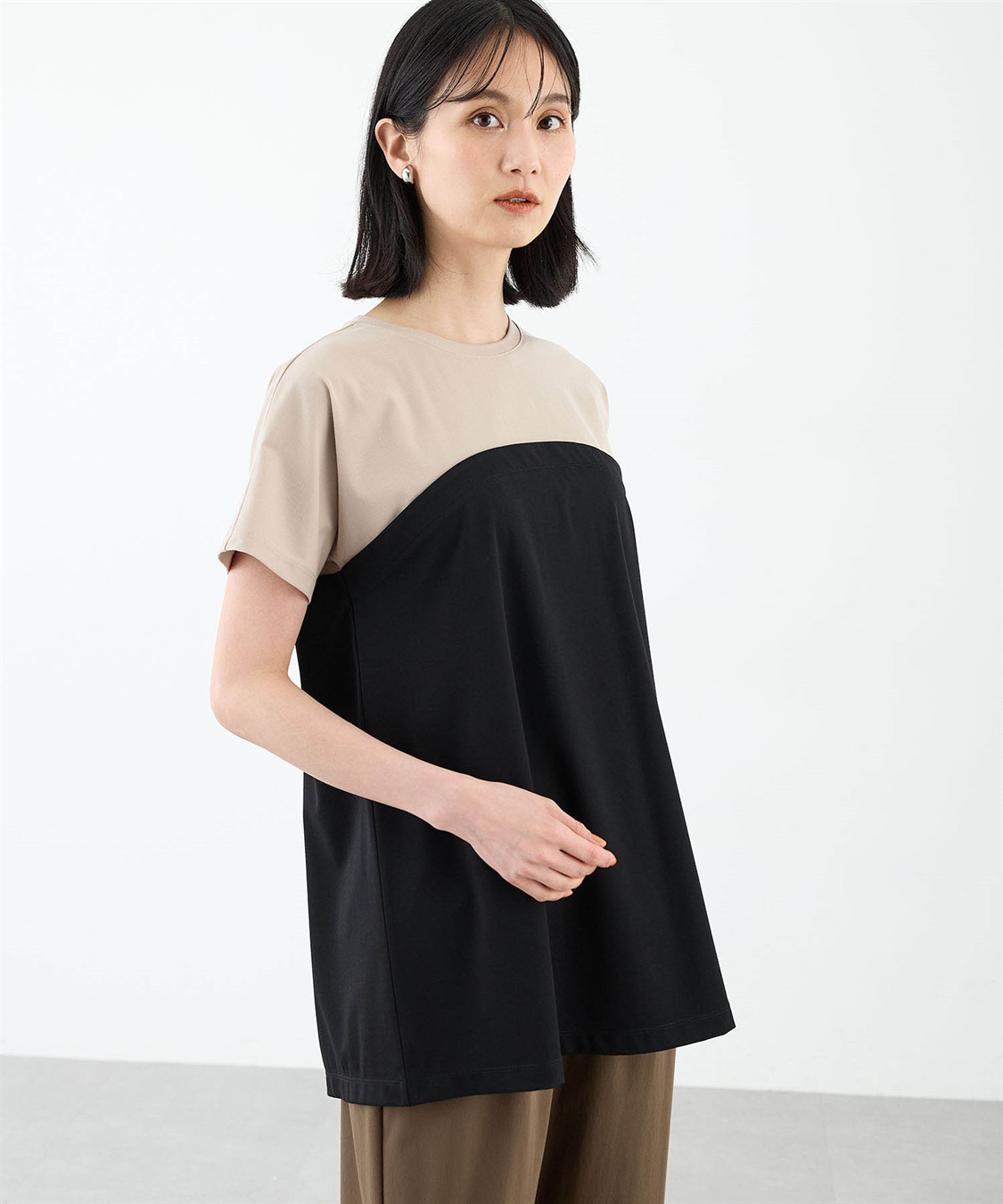 A/C DESIGN BY ALPHA CUBIC ビスチェドッキング風チュニック_sub_10