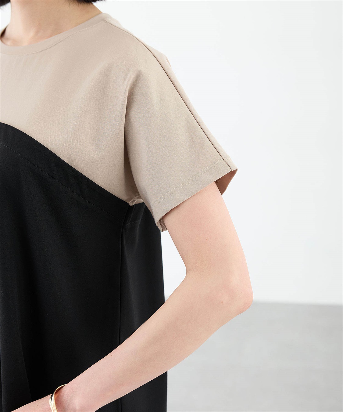 A/C DESIGN BY ALPHA CUBIC ビスチェドッキング風チュニック_sub_12