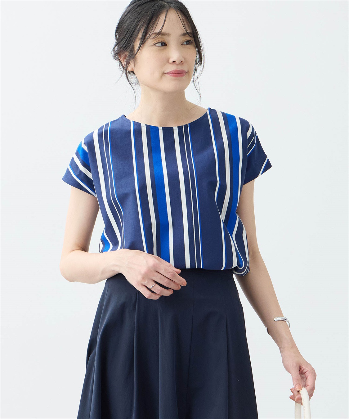【BRILL】マルチボーダークルーネックプルオーバー 追加発売】マルチボーダークルーネックプルオーバー | [公式