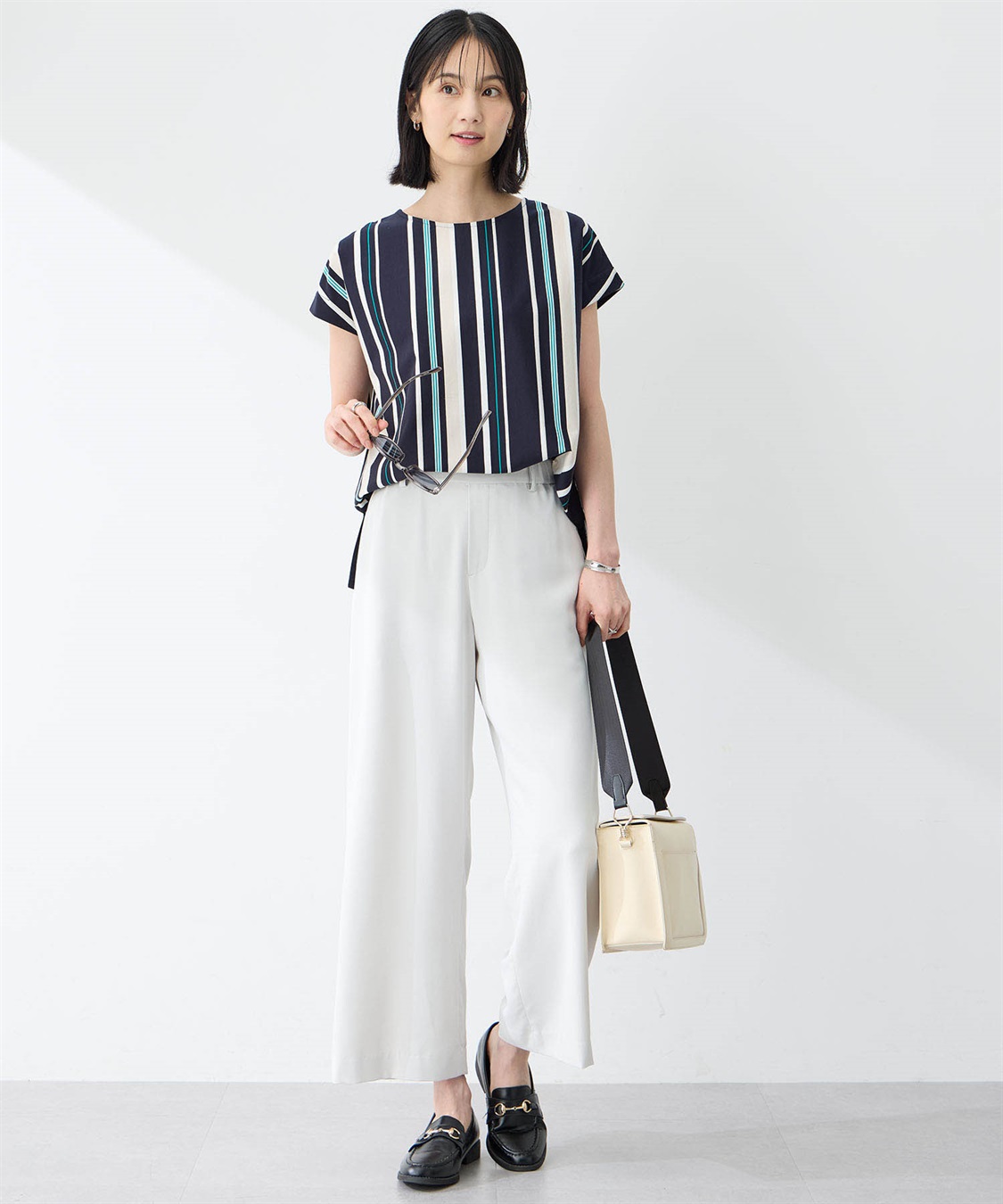 【BRILL】マルチボーダークルーネックプルオーバー 追加発売】マルチボーダークルーネックプルオーバー | [公式