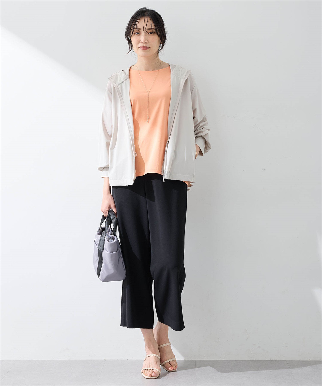 A/C DESIGN BY ALPHA CUBIC メッシュ切替えラッシュパーカー【接触冷感・UVカット・撥水】_sub_9