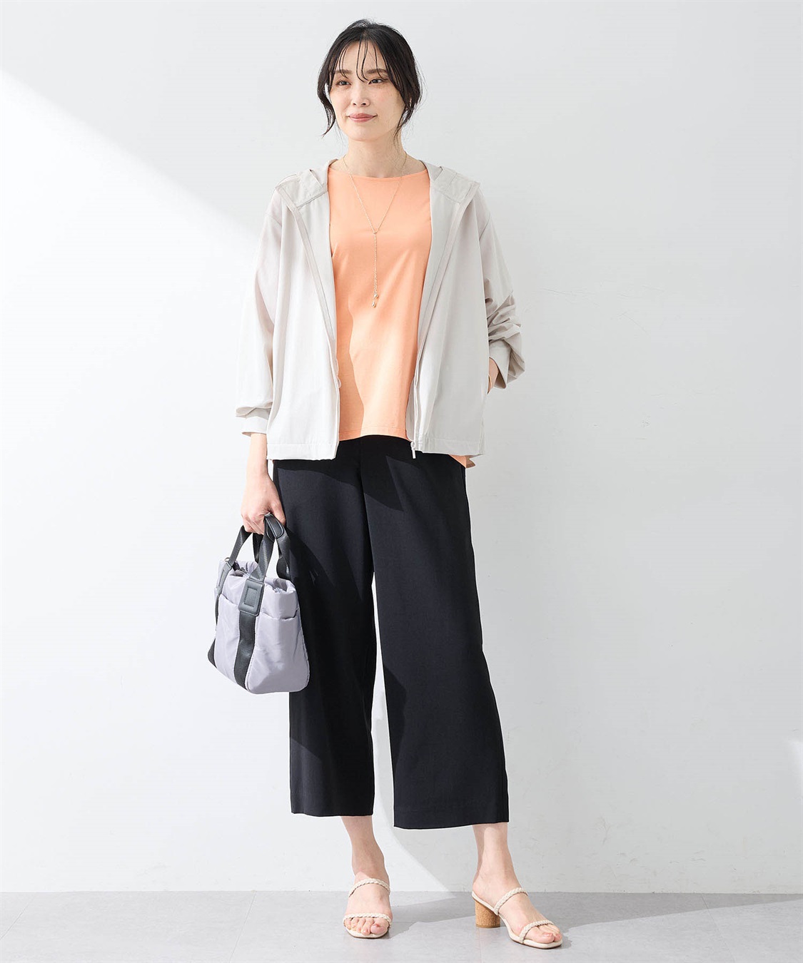 A/C DESIGN BY ALPHA CUBIC メッシュ切替えラッシュパーカー【接触冷感・UVカット・撥水】_sub_10