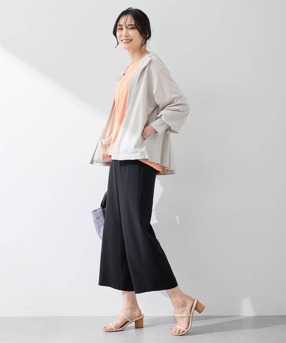 A/C DESIGN BY ALPHA CUBIC メッシュ切替えラッシュパーカー【接触冷感・UVカット・撥水】_sub_11