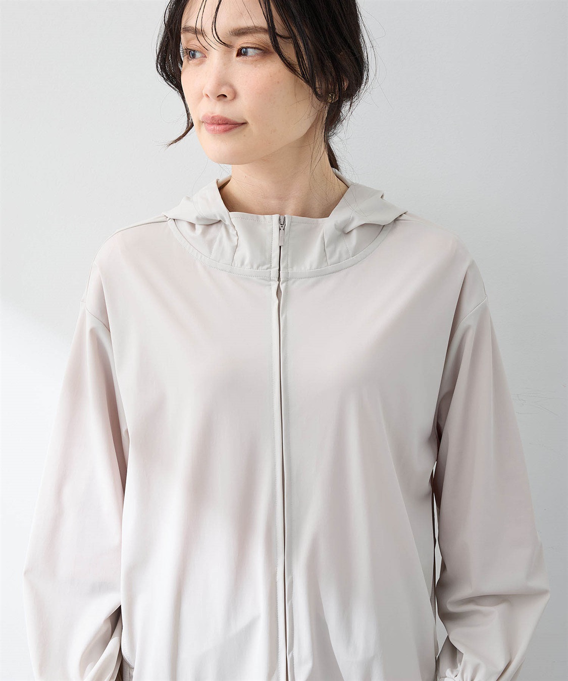 A/C DESIGN BY ALPHA CUBIC メッシュ切替えラッシュパーカー【接触冷感・UVカット・撥水】_sub_15