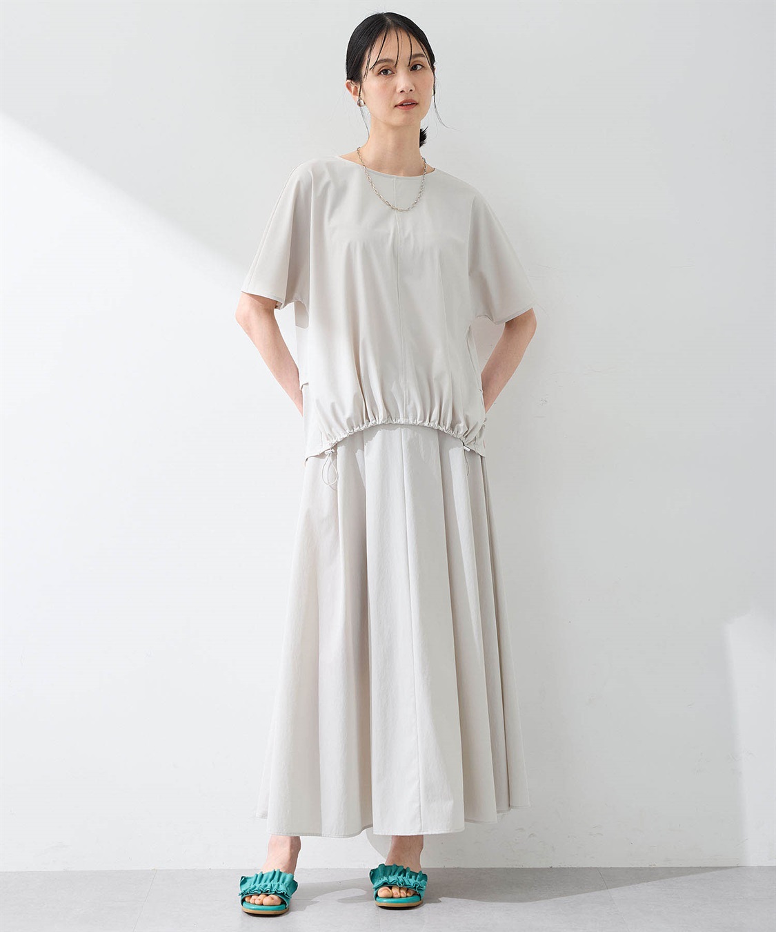 A/C DESIGN BY ALPHA CUBIC ストレッチナイロンラッシュドロストプルオーバー【接触冷感・UVカット・撥水】_sub_10