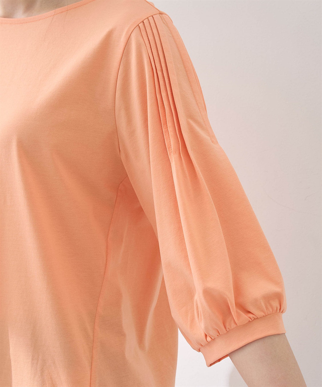 A/C DESIGN BY ALPHA CUBIC 袖タックデザインプルオーバー【接触冷感】_sub_16