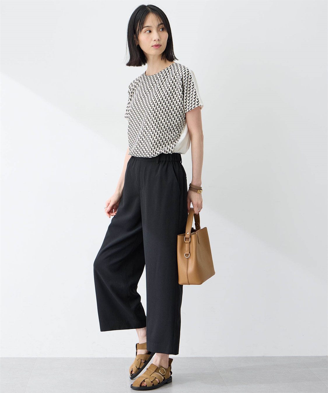 A/C DESIGN BY ALPHA CUBIC プリントドルマンプルオーバー【接触冷感・UVカット】_sub_7