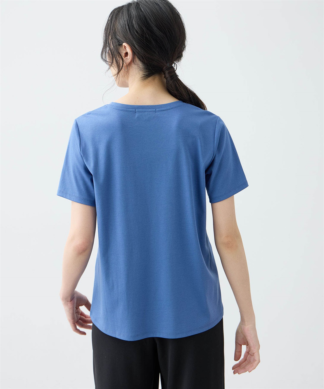 A/C DESIGN BY ALPHA CUBIC 【アルコラージュ】ロゴプリントＴシャツ【接触冷感・UVカット】_sub_14