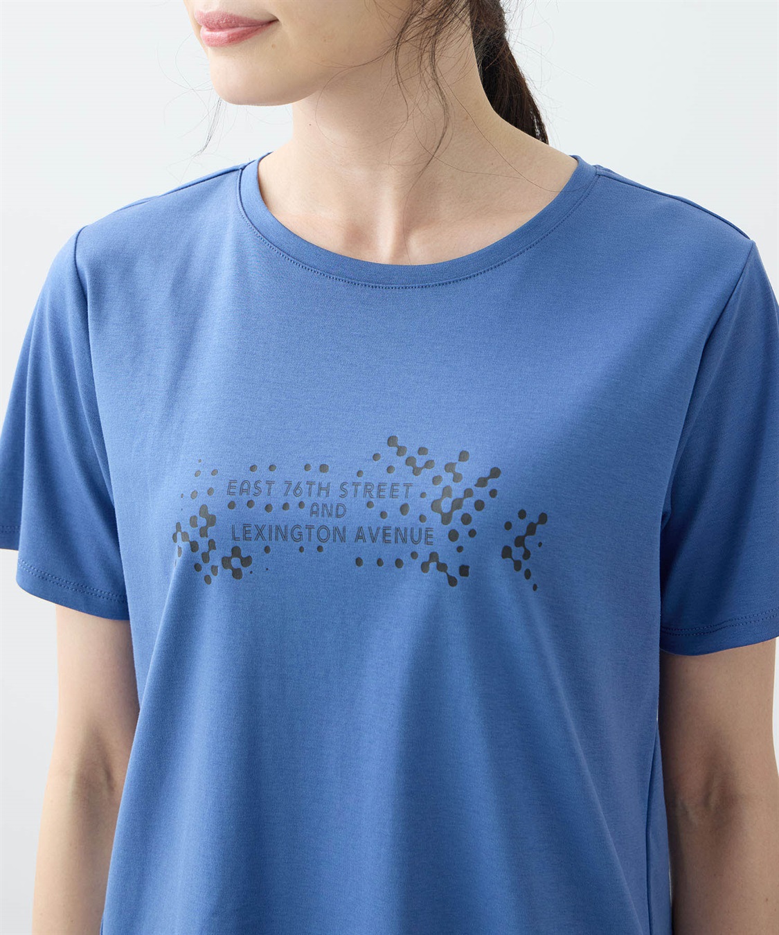 A/C DESIGN BY ALPHA CUBIC 【アルコラージュ】ロゴプリントＴシャツ【接触冷感・UVカット】_sub_15