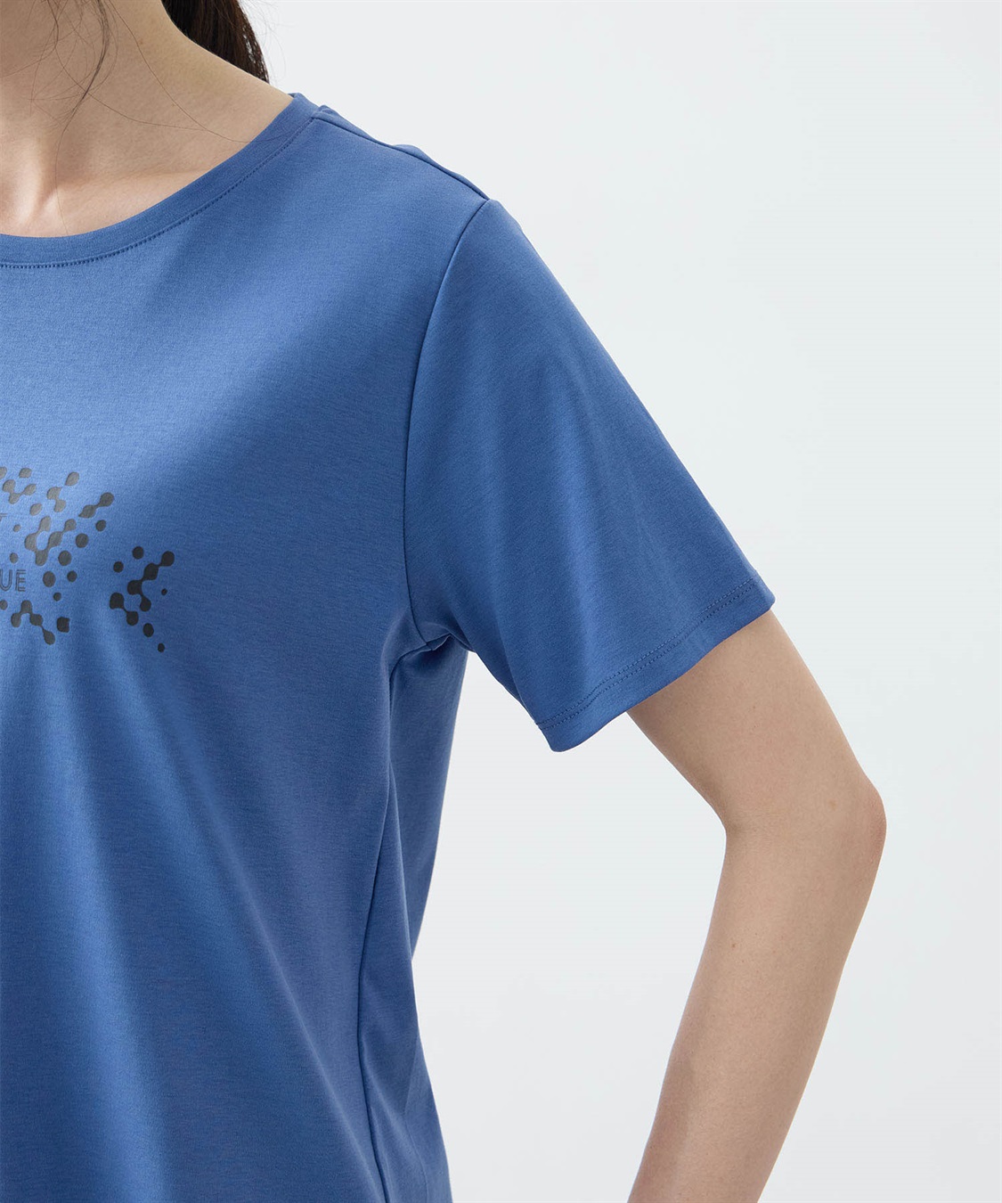 A/C DESIGN BY ALPHA CUBIC 【アルコラージュ】ロゴプリントＴシャツ【接触冷感・UVカット】_sub_16