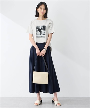 A/C DESIGN BY ALPHA CUBIC 【アルコラージュ】ボートネックフォトＴシャツ【接触冷感・UVカット】_subthumb_4