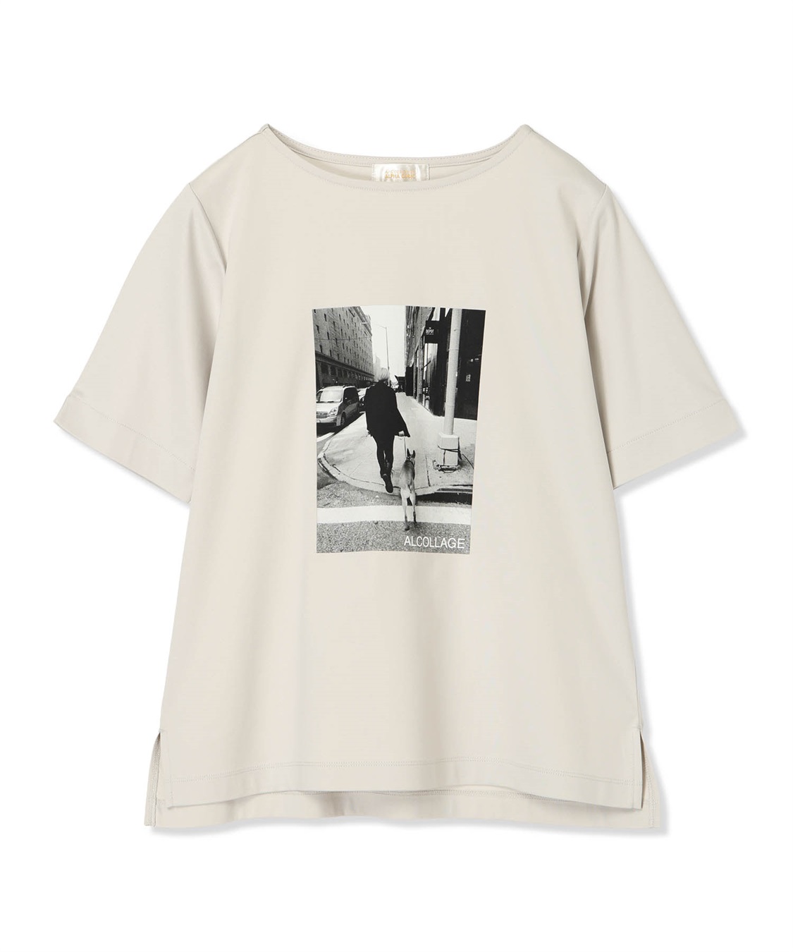 A/C DESIGN BY ALPHA CUBIC 【アルコラージュ】ボートネックフォトＴシャツ【接触冷感・UVカット】_sub_16