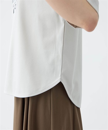 A/C DESIGN BY ALPHA CUBIC 【アルコラージュ】モックネックフォトＴシャツ【接触冷感・UVカット】_subthumb_15