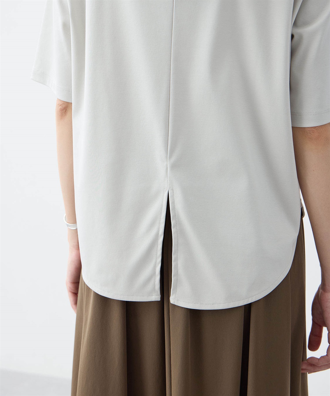 A/C DESIGN BY ALPHA CUBIC 【アルコラージュ】モックネックフォトＴシャツ【接触冷感・UVカット】_sub_16