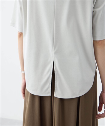 A/C DESIGN BY ALPHA CUBIC 【アルコラージュ】モックネックフォトＴシャツ【接触冷感・UVカット】_subthumb_16