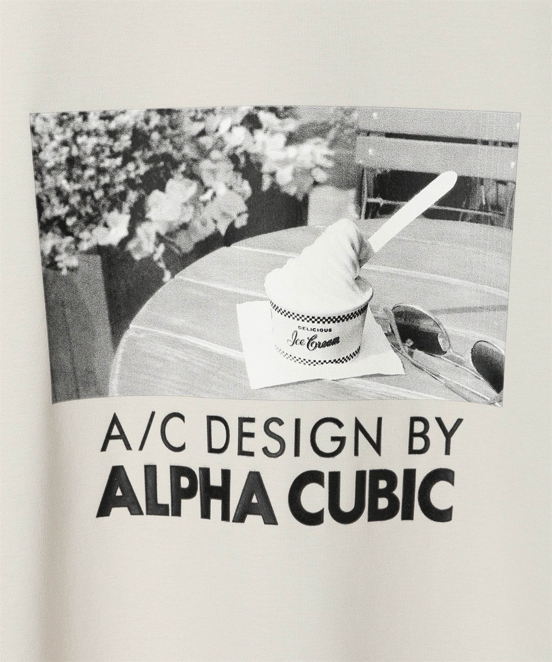 A/C DESIGN BY ALPHA CUBIC 【アルコラージュ】モックネックフォトＴシャツ【接触冷感・UVカット】_sub_23