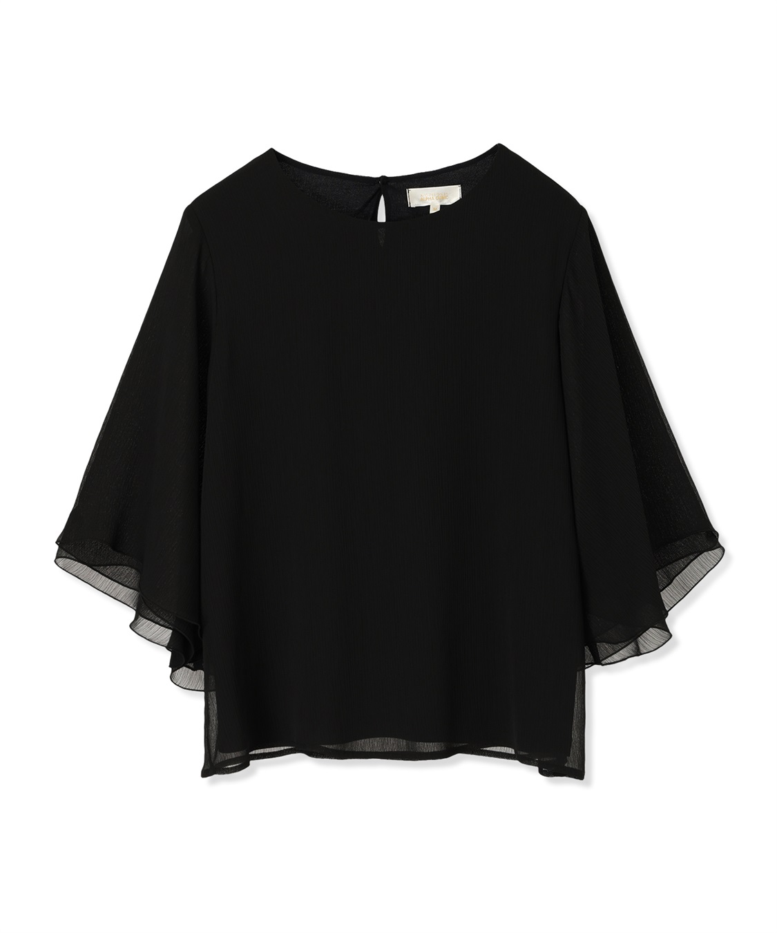 A/C DESIGN BY ALPHA CUBIC シアーケープスリーブプルオーバー_sub_24