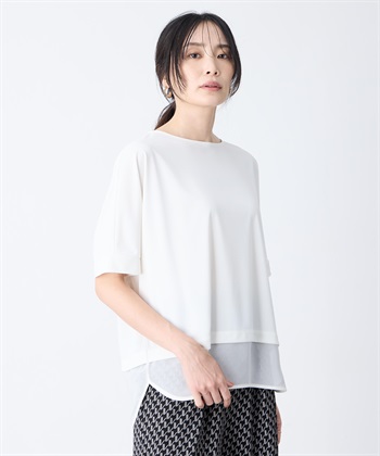 A/C DESIGN BY ALPHA CUBIC 裾シアーレイヤード風プルオーバー【接触冷感・UVカット】_subthumb_6