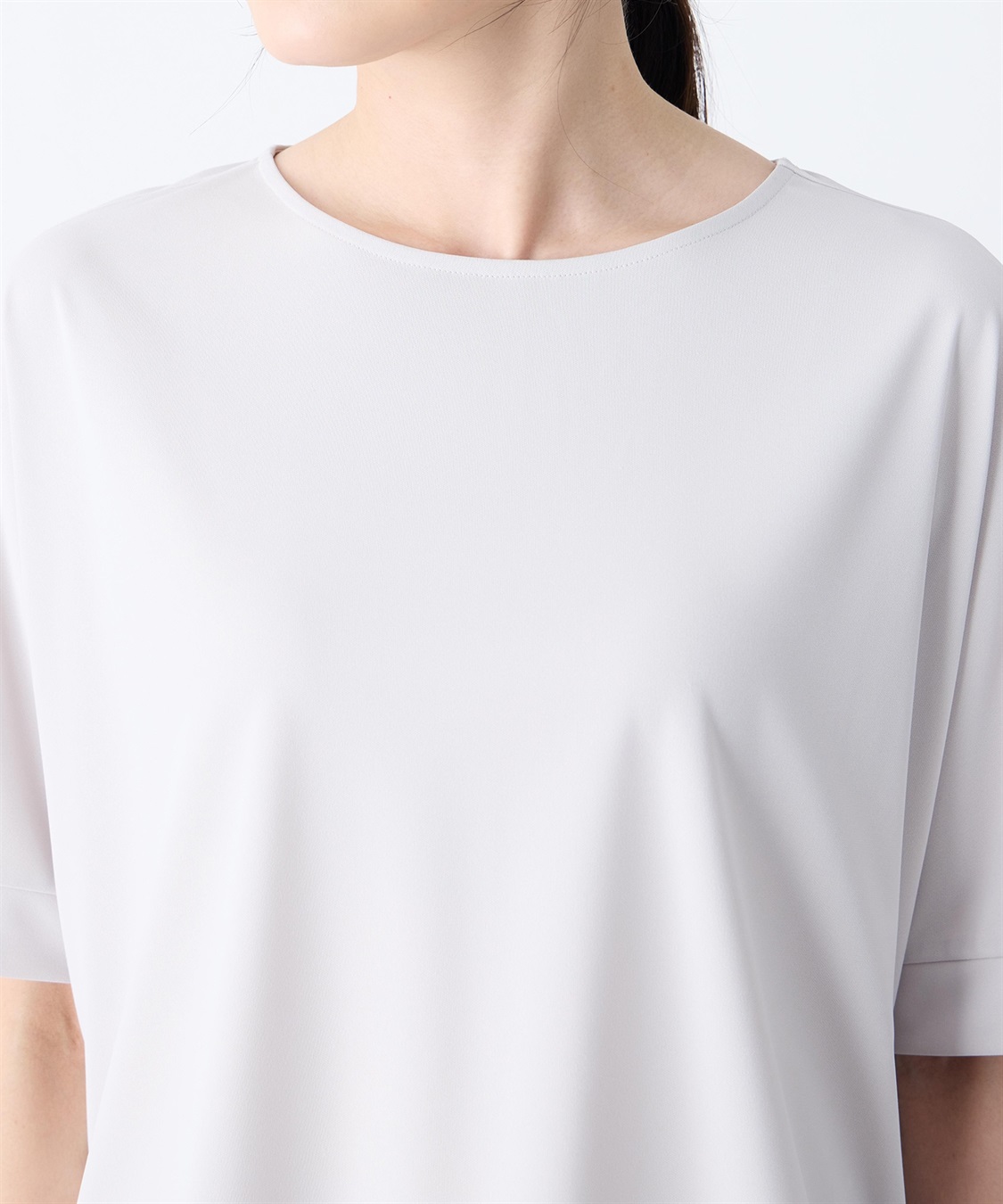 A/C DESIGN BY ALPHA CUBIC 裾シアーレイヤード風プルオーバー【接触冷感・UVカット】_sub_14