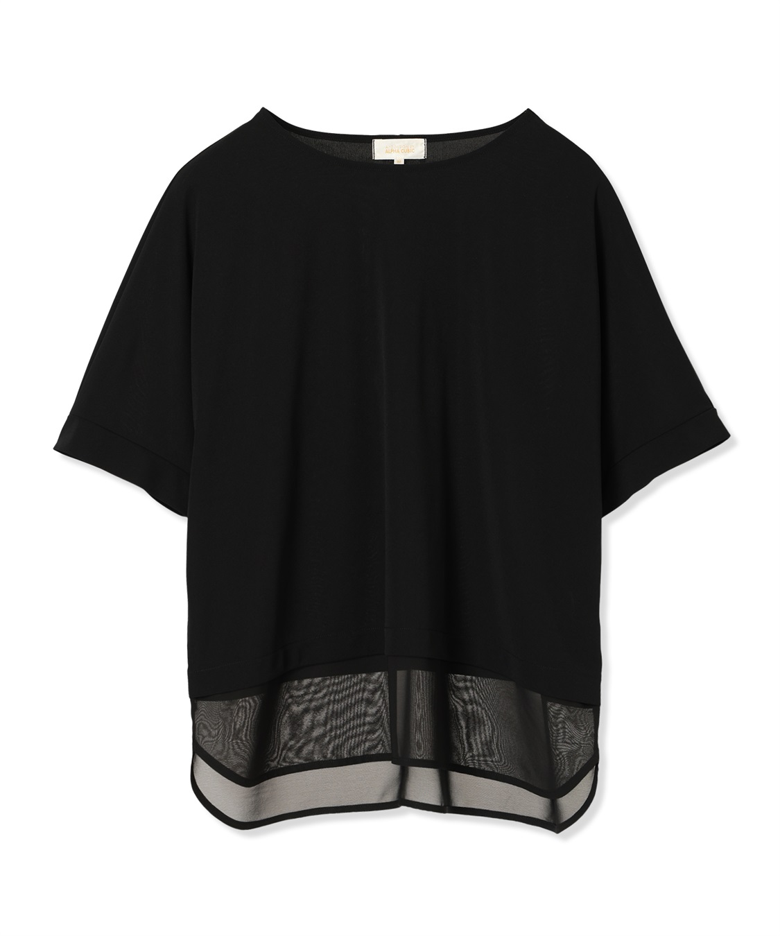 A/C DESIGN BY ALPHA CUBIC 裾シアーレイヤード風プルオーバー【接触冷感・UVカット】_sub_25