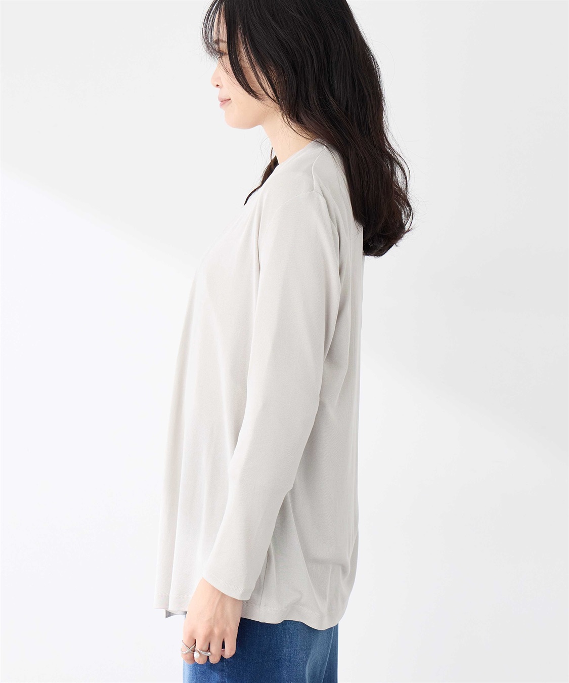 A/C DESIGN BY ALPHA CUBIC トッパーカーディガン_sub_2