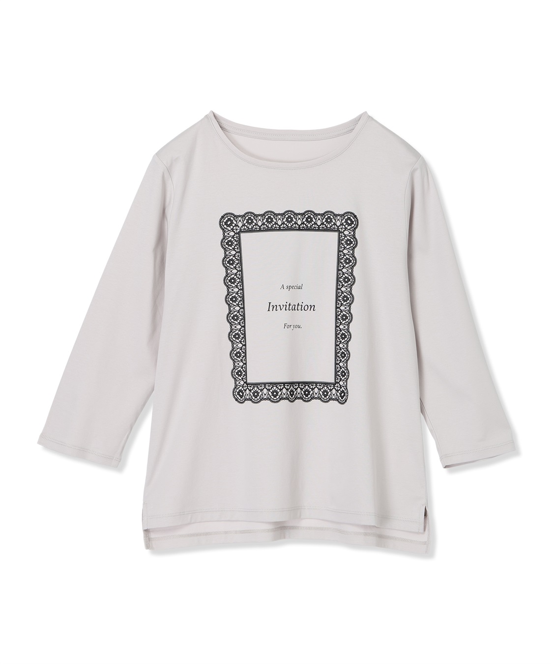 A/C DESIGN BY ALPHA CUBIC レースロゴTシャツ_sub_12