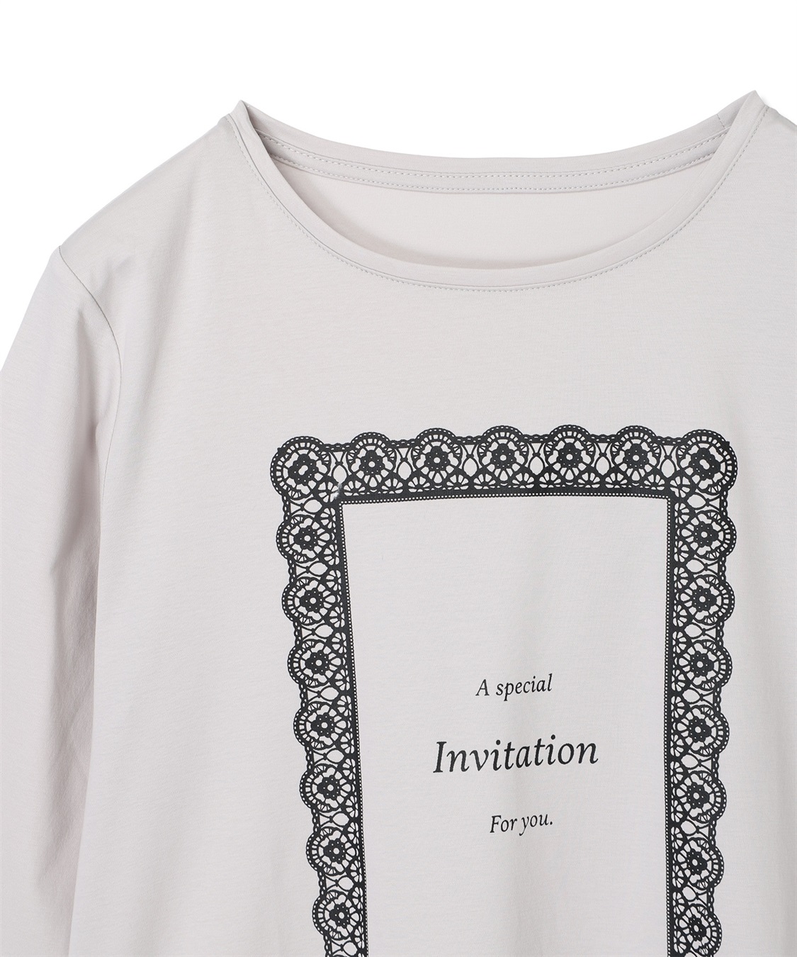 A/C DESIGN BY ALPHA CUBIC レースロゴTシャツ_sub_14