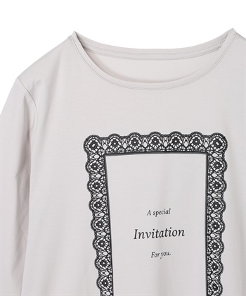 A/C DESIGN BY ALPHA CUBIC レースロゴTシャツ_subthumb_14