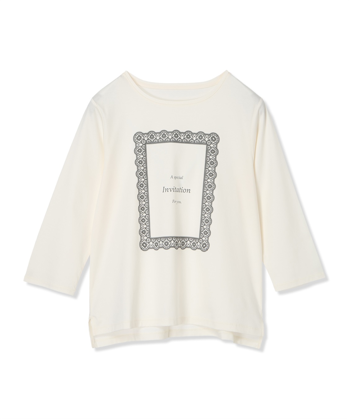 A/C DESIGN BY ALPHA CUBIC レースロゴTシャツ_sub_20