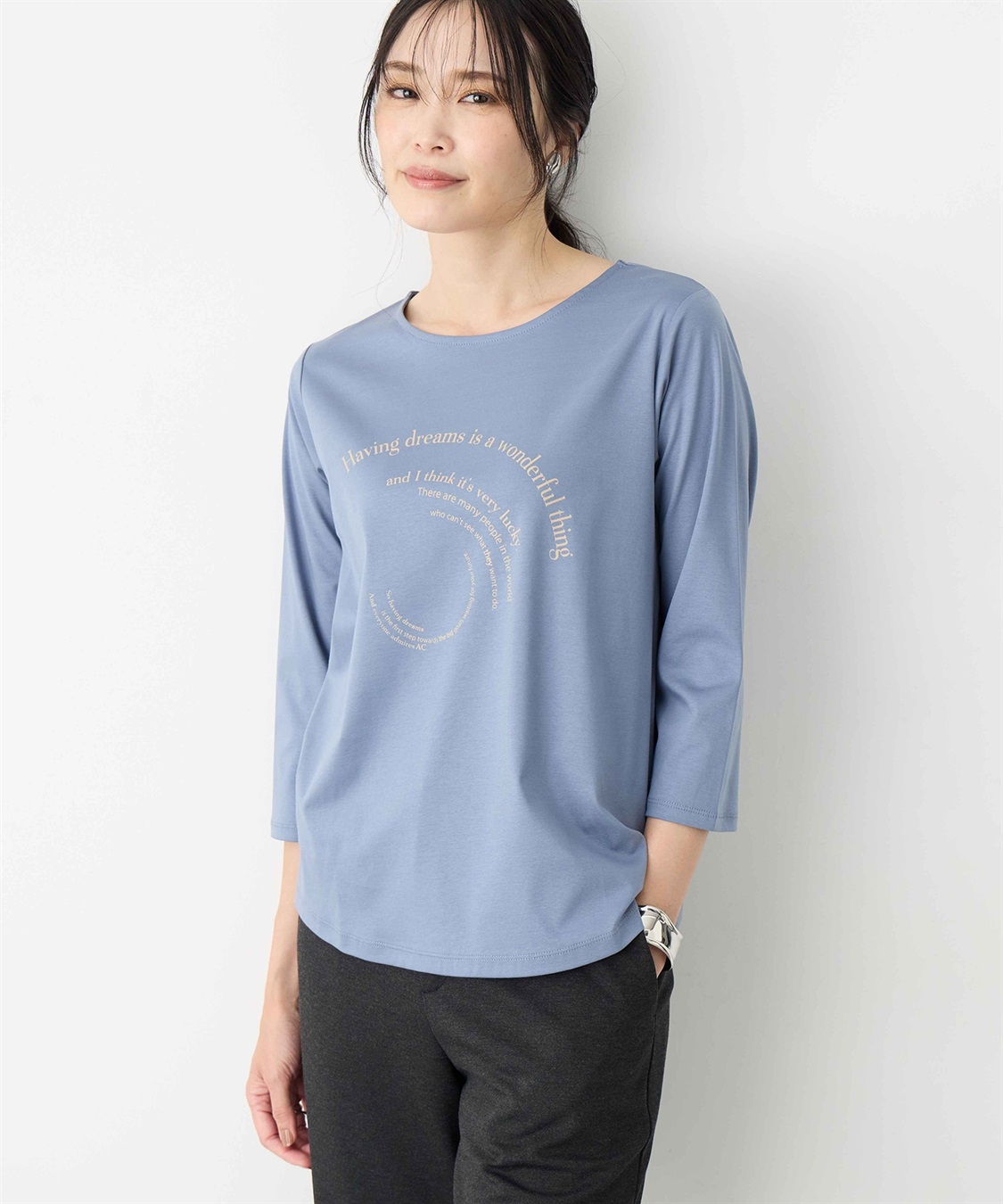 A/C DESIGN BY ALPHA CUBIC アーチロゴTシャツ_sub_1