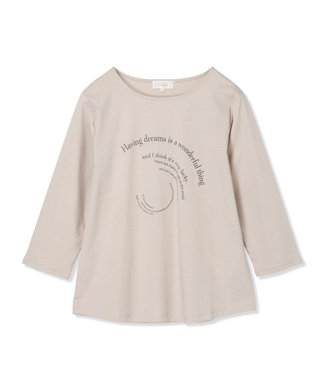 A/C DESIGN BY ALPHA CUBIC アーチロゴTシャツ_sub_15