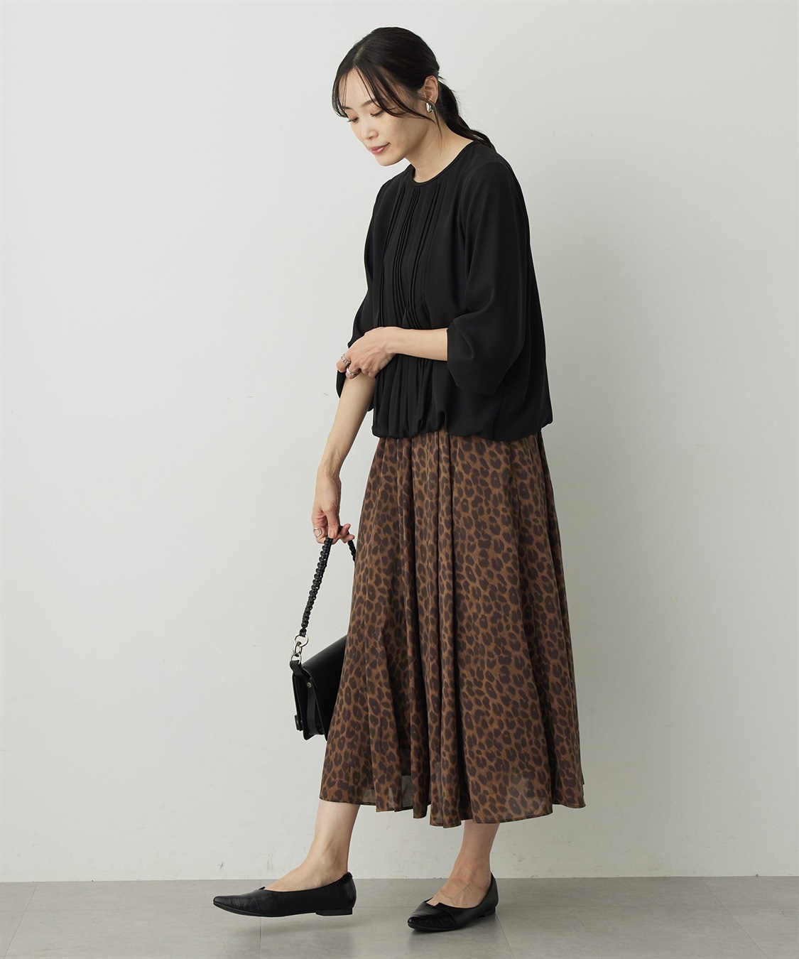 A/C DESIGN BY ALPHA CUBIC プリーツTブラウス_sub_13