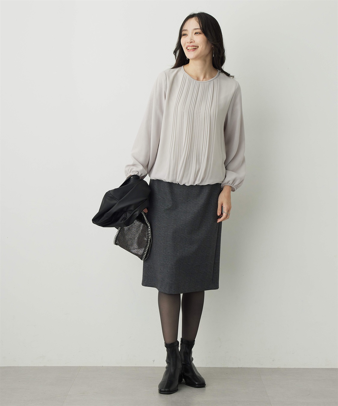 A/C DESIGN BY ALPHA CUBIC プリーツTブラウス_sub_14