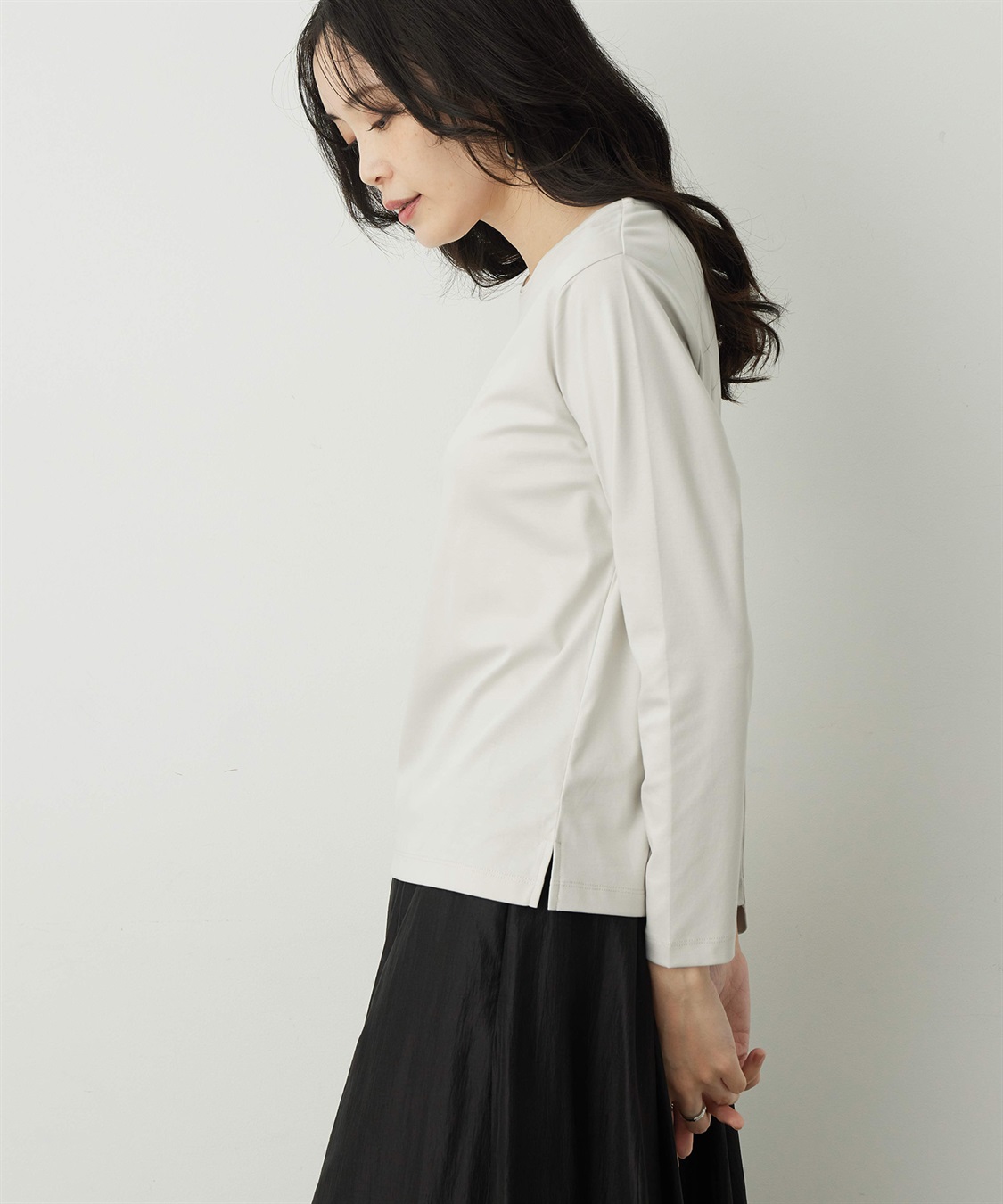 A/C DESIGN BY ALPHA CUBIC ロングスリーブTシャツ_sub_1